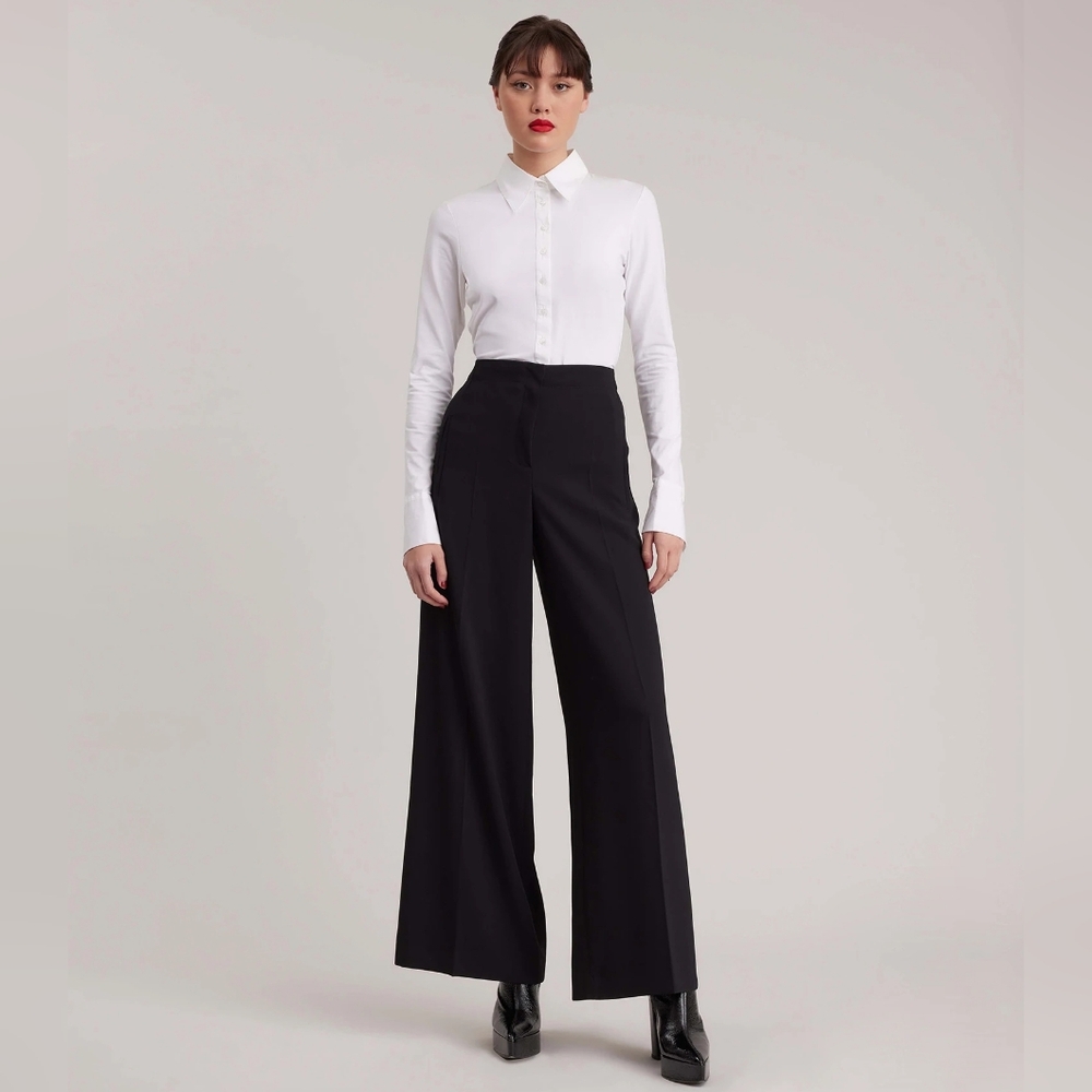 ANNE FONTAINE Morgan Wide-Leg  Palazzo Pants